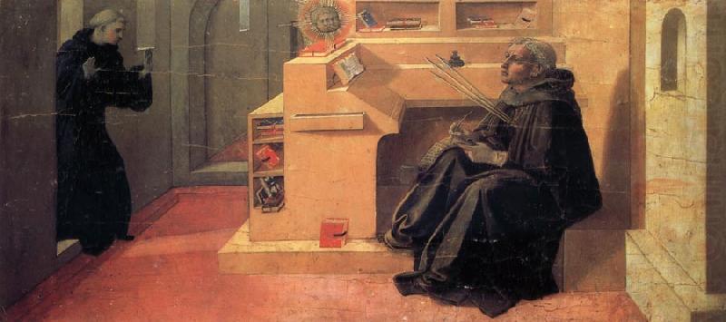 St.Augustine Perceives the Trinity, Fra Filippo Lippi